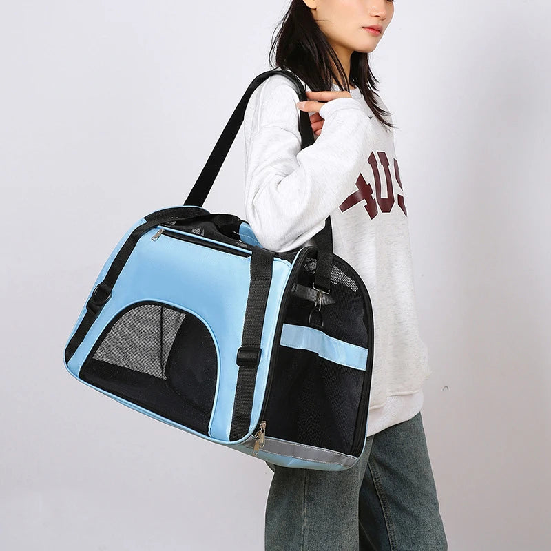 Breathable Portable Dog Carrier Bag for Travel - Smarsty