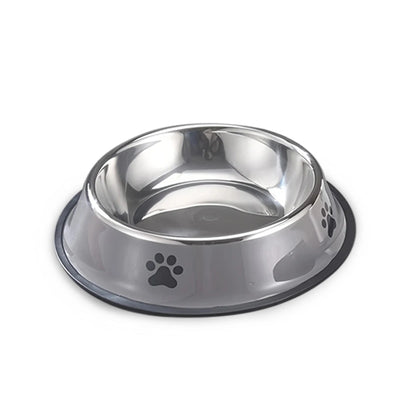 Stainless Steel Anti-Fall Pet Bowl for Dogs and Cats - Smarsty