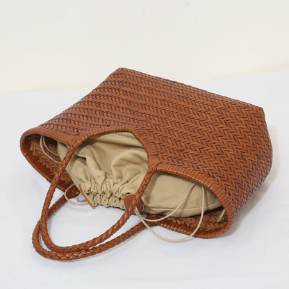 Genuine Leather Tote Bag For Women With Crossbody Strap - Smarsty