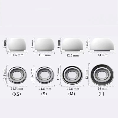 Silicone Eartips for AirPods Pro with Pressure Relief - Smarsty