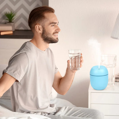 USB Mini Humidifier With Aroma Diffuser And LED Light - Smarsty