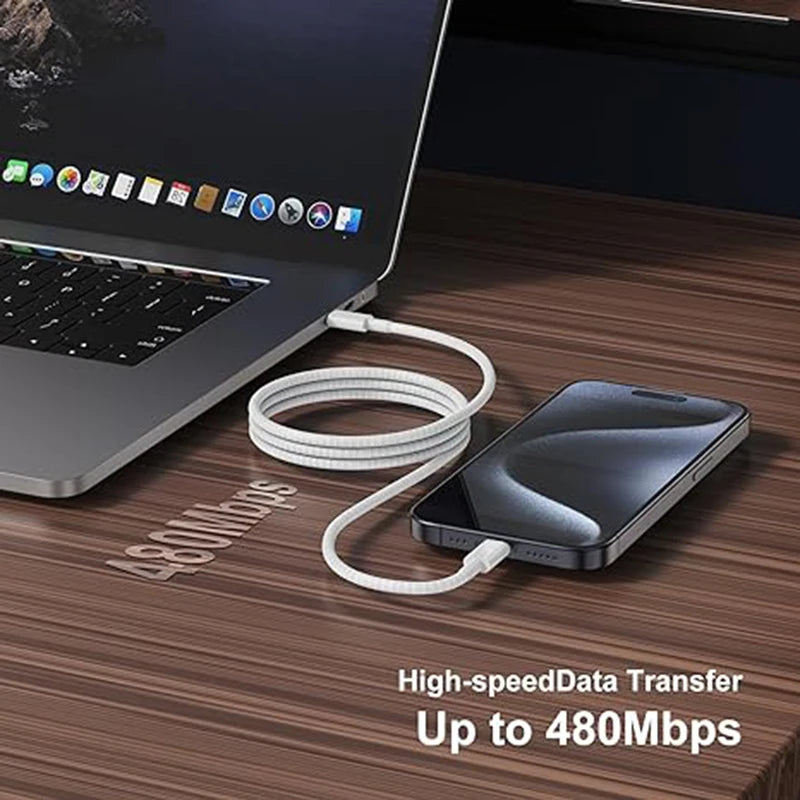 USB C to Type C Fast Charging Cable 60W Braided - Smarsty