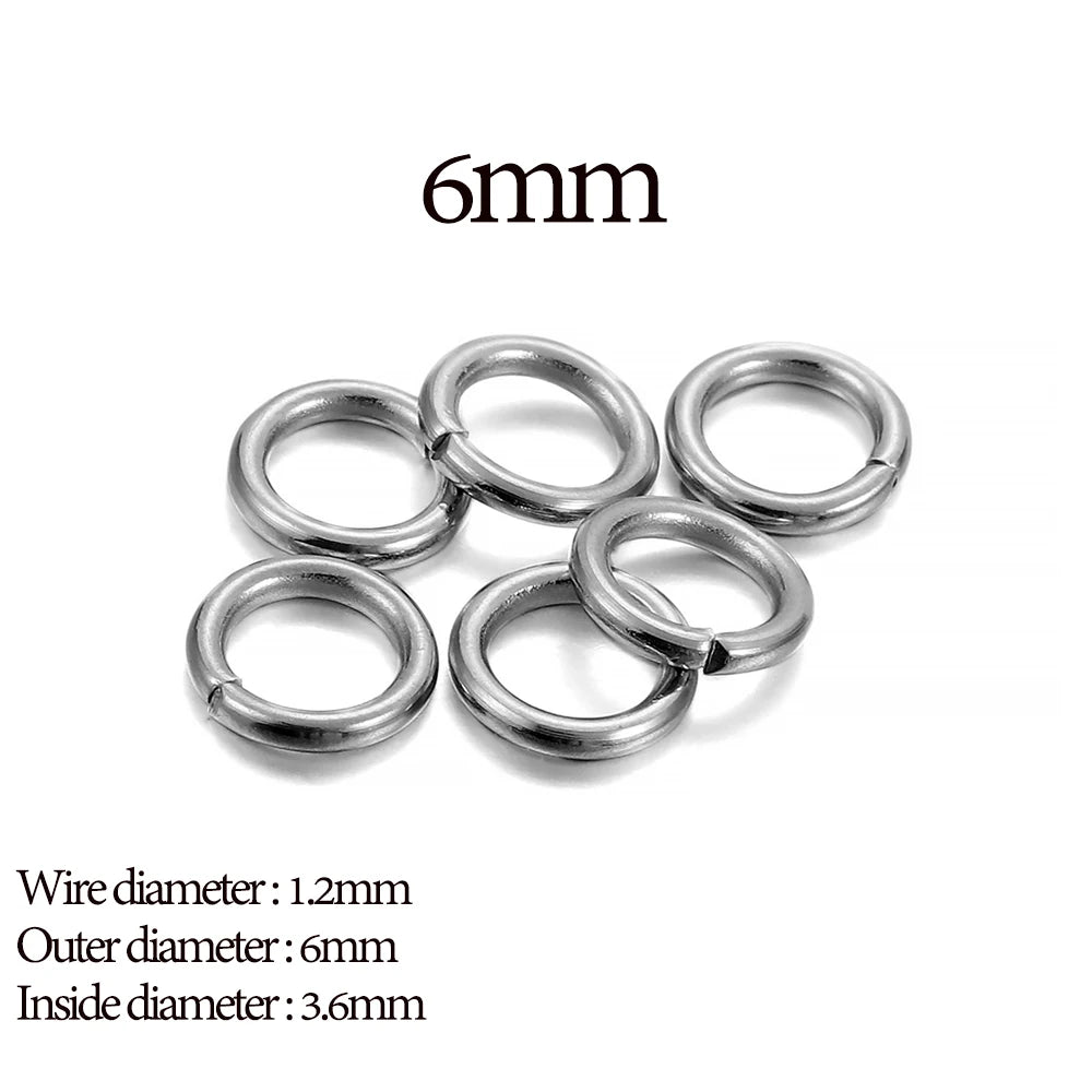 Stainless Steel Jump Rings Set For DIY Jewelry Making - Smarsty