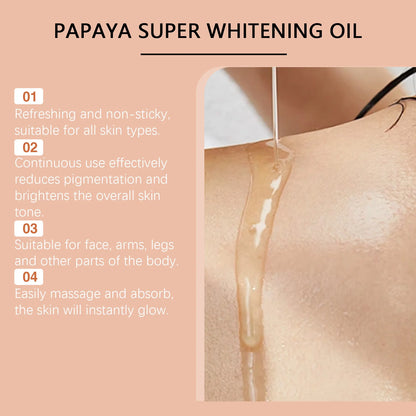 Turmeric Body Lightening Oil for Dry Skin - Smarsty
