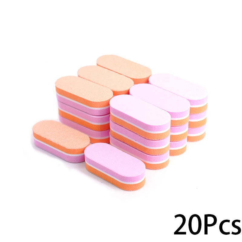 Mini Nail Sponge File Buffer Block Set for Smooth Finishing - Smarsty