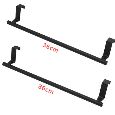 Over Cabinet Towel Rack Organizer for Bathroom and Kitchen - Smarsty