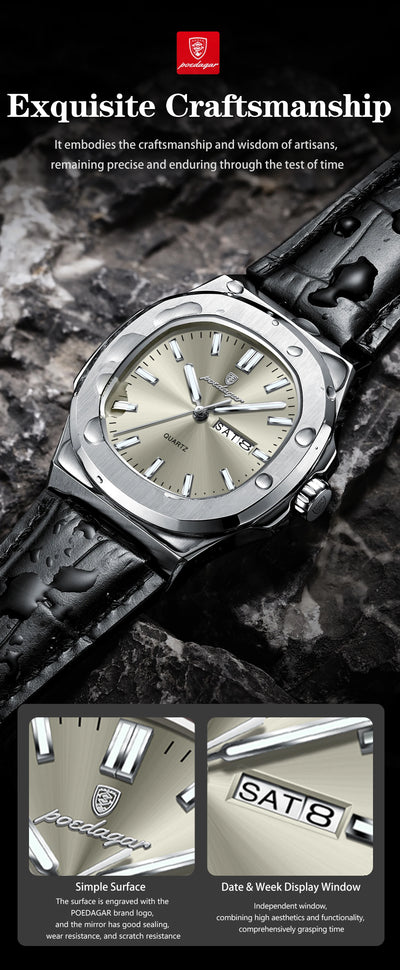 Luxury Luminous Waterproof Watch For Men - Smarsty