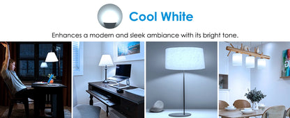 12PCS A19 LED Light Bulb 9W E26 Base LED Bulb 3000K 6500K Warm/Cool White Non Dimmable 900LM for Bedroom Living Room Kitchen