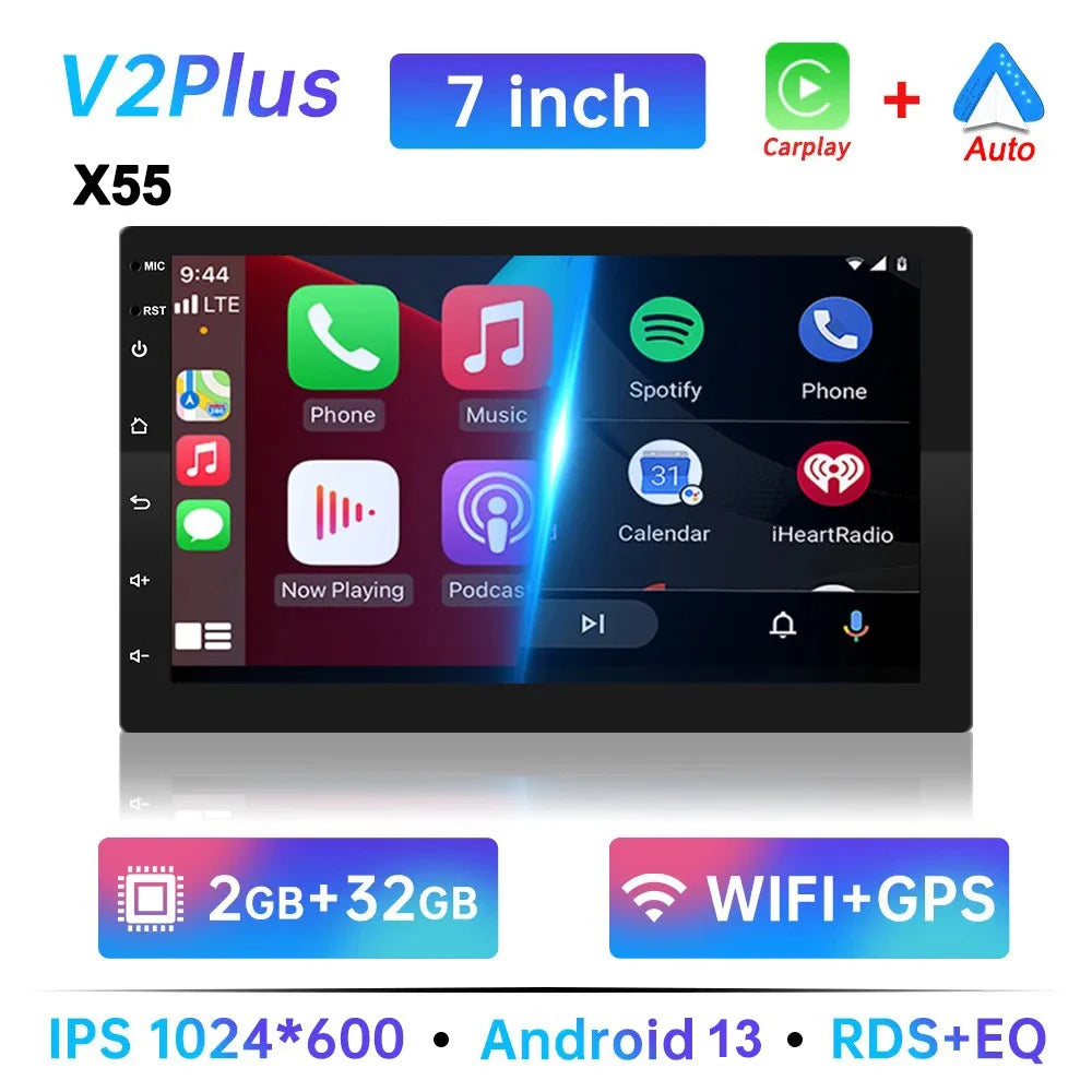 Universal Android 13 Car Stereo Seven Inch GPS Navigation - Smarsty