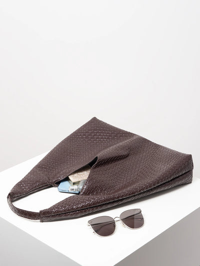 Elegant Retro Shoulder Bag Women Large Tote Everyday - Smarsty