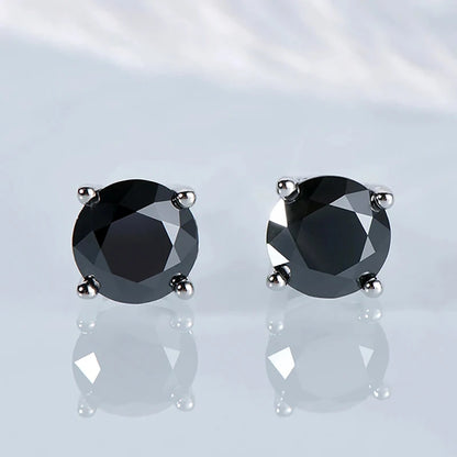 GRA Certified Moissanite Stud Earrings Bridal Sparkle - Smarsty