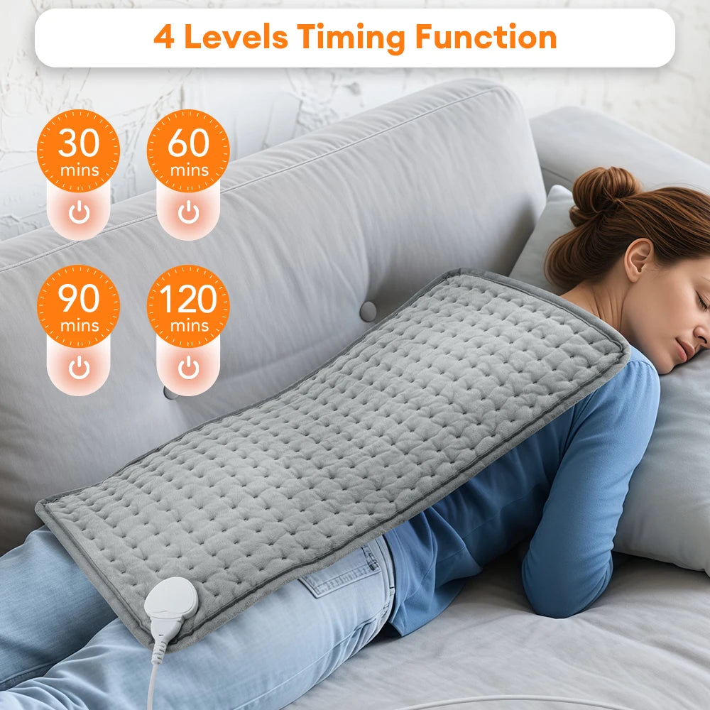 Electric Heating Pad Pet Heat Mat with 9 Levels Constant Temp 4 Mode Timer Body Warming Thermal Mat for Abdomen Hand Thermal Mat - Smarsty