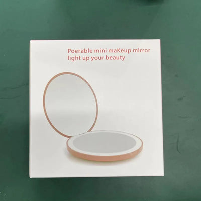 Personalized LED Lighted Compact Makeup Mirror For Women - Smarsty