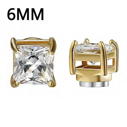 Crystal Strong Magnetic Clip Earrings Non Piercing - Smarsty