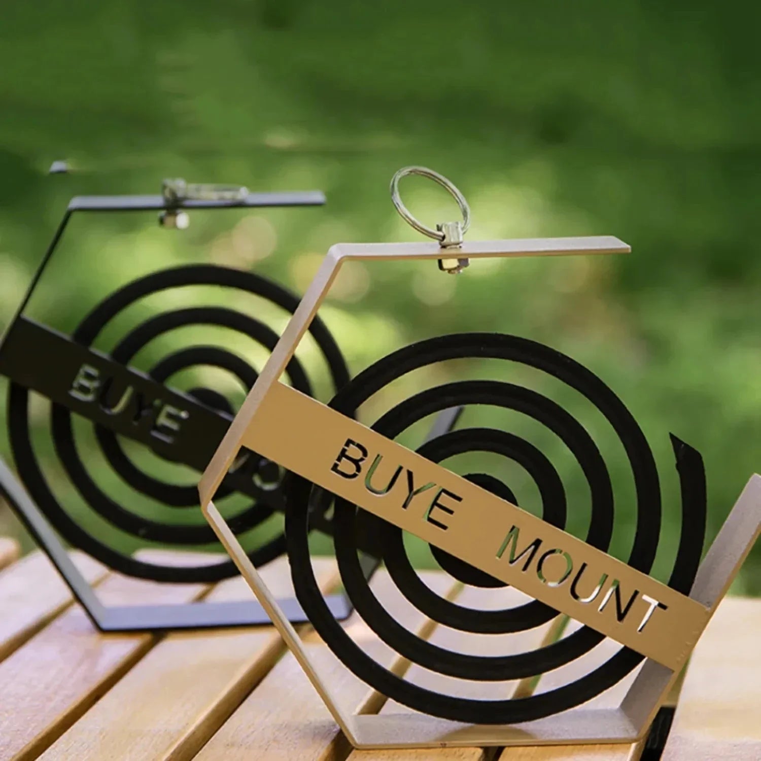 Outdoor Mosquito Coil Tray Camping Tools Tourist Hiking Mosquito Coil Holder Camping Supplies Hanging Mosquito Coil Holder