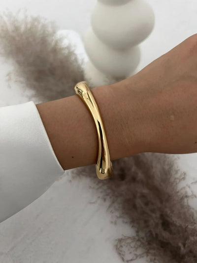 Vintage Hip Hop Metal Cuff Bangles for Women - Smarsty