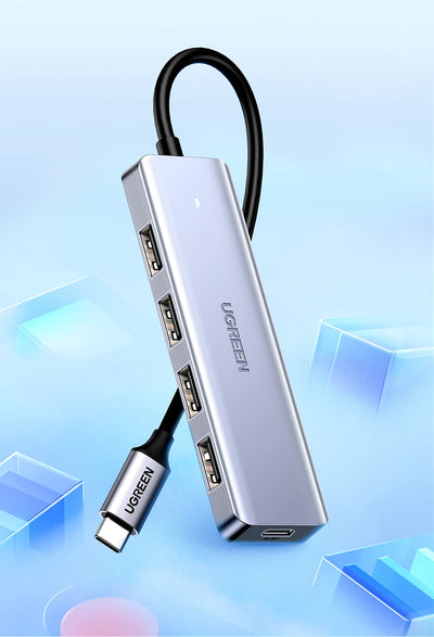 USB C Hub 4 Ports USB 3.0 UltraSlimDock For MacBook - Smarsty