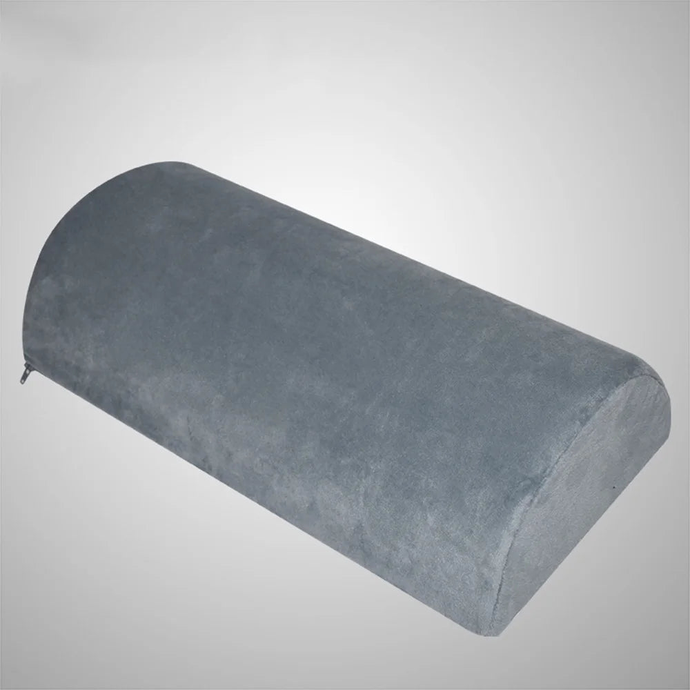 Half Moon Memory Foam Bolster Pillow for Comfort Support - Smarsty