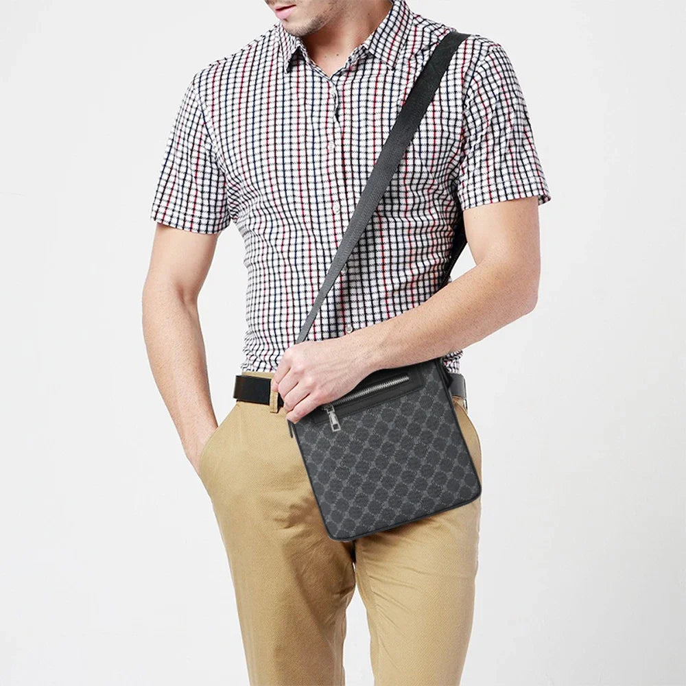 Casual Single Shoulder Crossbody Bag For Men Unisex - Smarsty