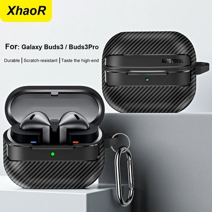 Carbon Fiber Earphone Case for Samsung Galaxy Buds 3 - Smarsty