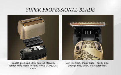 Foil Shavers for Men with Head Shaving, Hair Beard Trimmer, Face Mustache Grooming Kit, Bald Head Shavers  and  and Haircutting