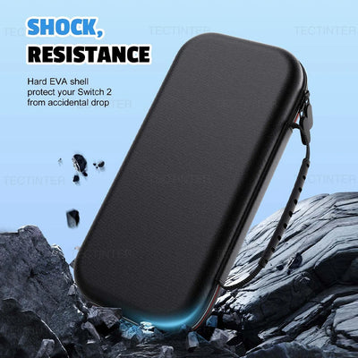 Protective Carrying Case for Nintendo Switch 2 with Game Card Slots - Smarsty