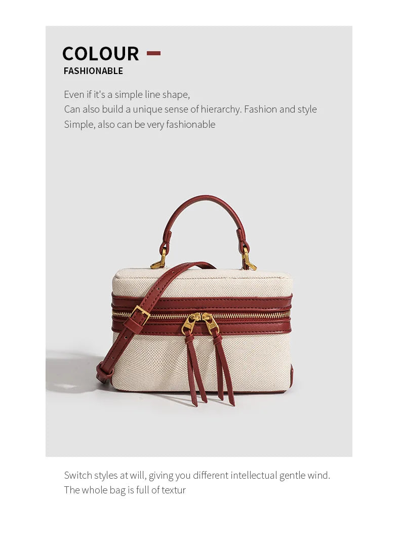 Canvas Crossbody Shoulder Bag For Women Designer Style - Smarsty