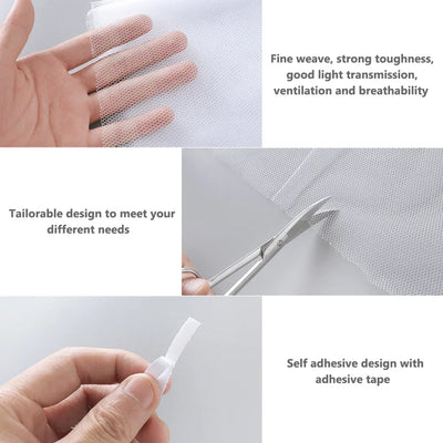 DIY Self-Adhesive Anti Mosquito Window Netting - Smarsty