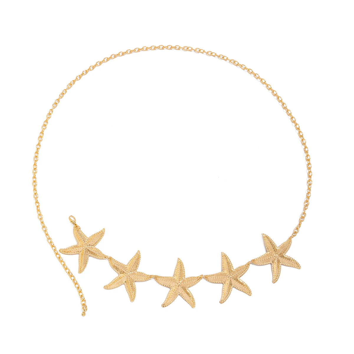 Vintage Metal Starfish Belly Chain for Women - Smarsty