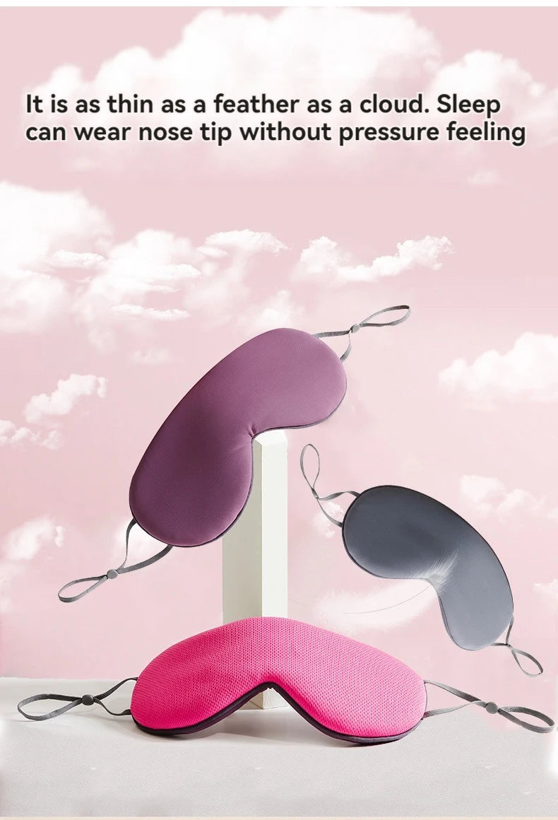 Korean Style Ice Silk Eye Mask for Travel Comfort - Smarsty