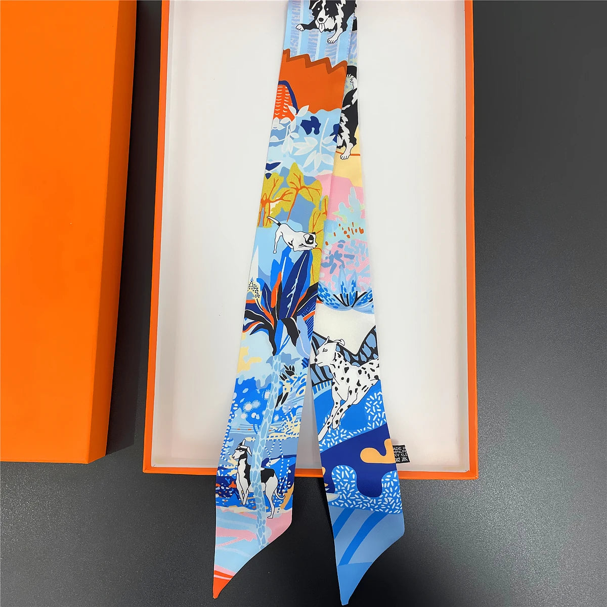 Women Long Scarf and Hair Tie Multifunctional Bandana - Smarsty