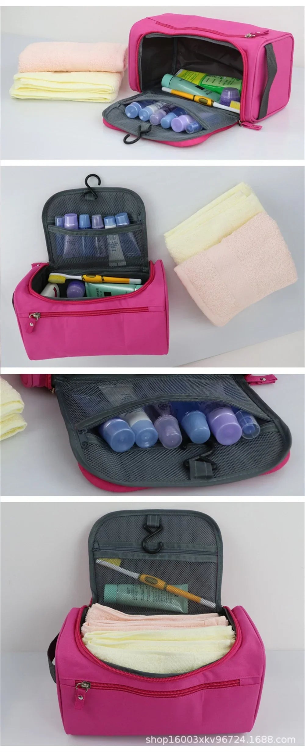 Waterproof Makeup Bag Travel Organizer For Women And Men - Smarsty