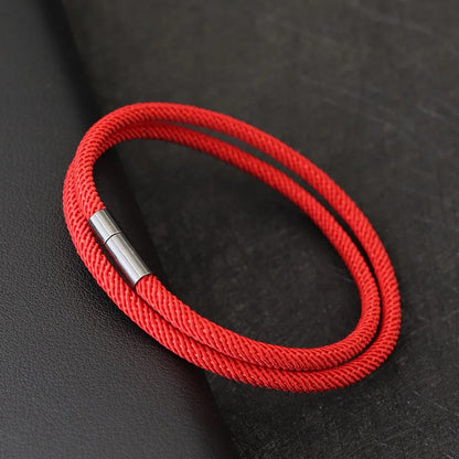 Mens Rope Bracelet with Detachable Buckle for Stylish Gifts - Smarsty
