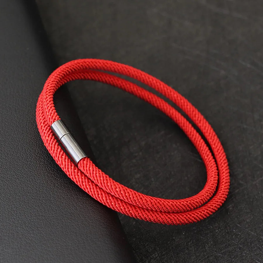 Mens Rope Bracelet with Detachable Buckle for Stylish Gifts - Smarsty
