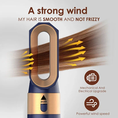 5 In 1 Hair Dryer Hot Air Comb For Styling - Smarsty