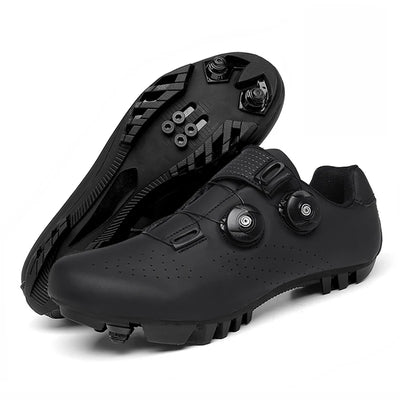 Cycling Sneaker MTB Men Sport Road Bike Boots Flat Racing Speed Sneakers Trail Mountain Bicycle Footwear Spd Pedal Cycling Shoes by Smarsty