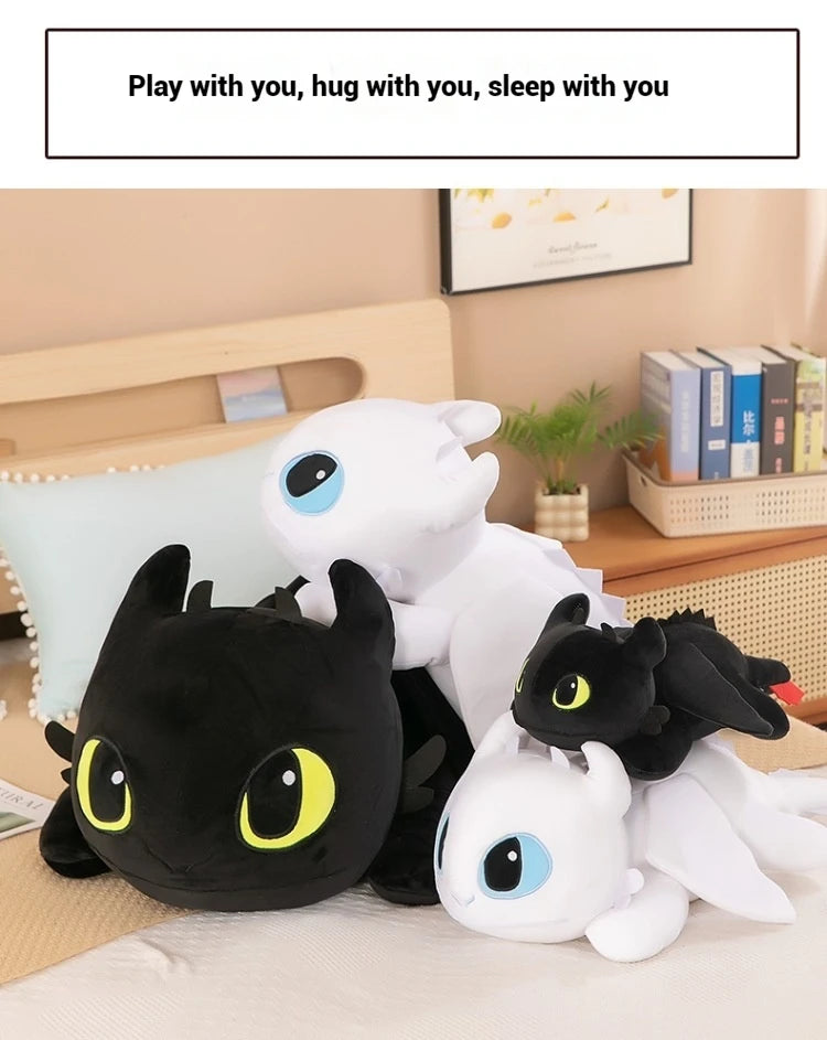 In Stock Little Flying Dragon Kawaii Plush Toy Lying Posture Style Toothless Doll Pillow Toys Children Couple Birthday Gift