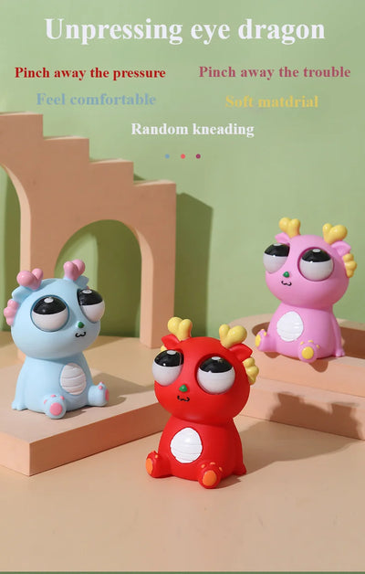 Children's Pool Bath Toys Squeeze OctopusToys And Dragon Dolls That Stare Into Given As Birthday Presents To Relieve Stress - Smarsty