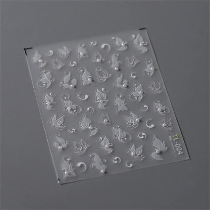 Kawaii Butterfly Nail Stickers for Stunning Manicure Decor - Smarsty