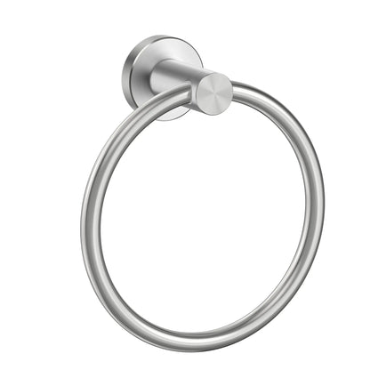 Modern Stainless Steel Towel Ring for Easy Storage - Smarsty
