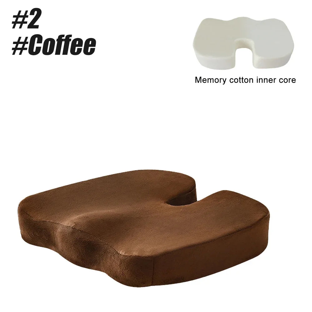 Ergonomic Memory Foam Seat Cushion for Office Chairs - Smarsty