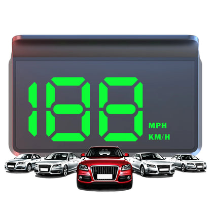 Universal Head Up Display GPS Digital Speedometer for All Car Truck Plug and Play Auto Part