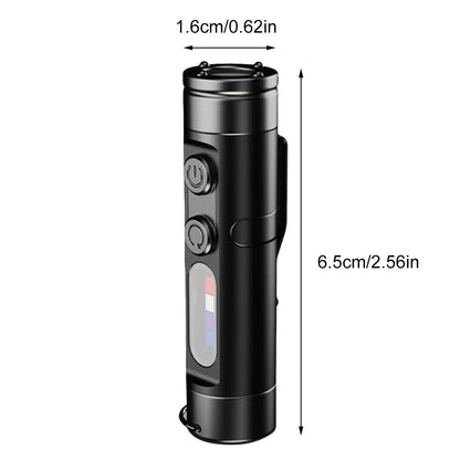 Taclite Mini Flashlight The Ultimate Everyday Micro Tool Emergency Rechargeable LED Magnetic Tactical Flashlight with Hat Clip
