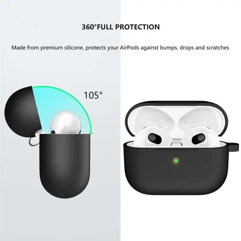 Silicone Earphone Cases for AirPods Pro with Shockproof Protection - Smarsty