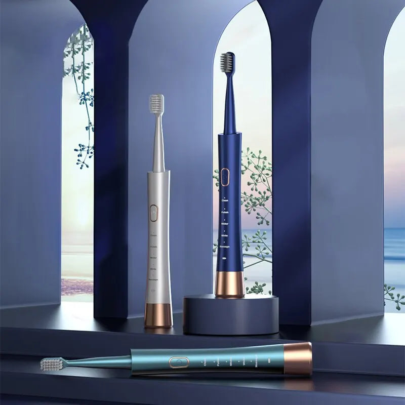 Sonic Electric Toothbrush with Type-C Charging and 5-Gear Modes - Smarsty
