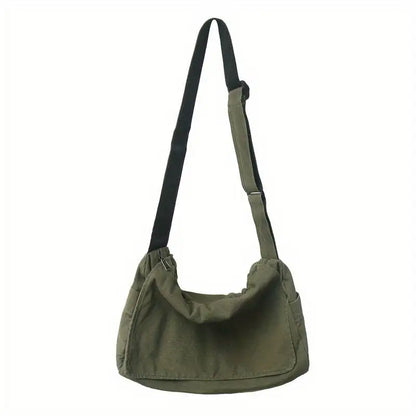 Women's Durable Canvas Messenger Bag Crossbody for Everyday - Smarsty