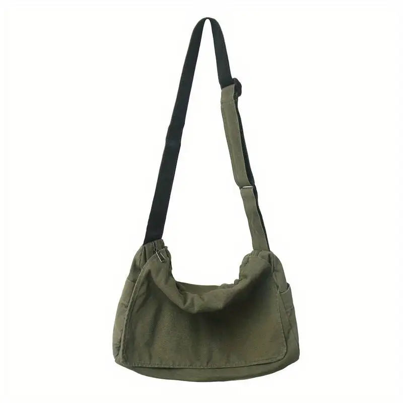 Women's Durable Canvas Messenger Bag Crossbody for Everyday - Smarsty
