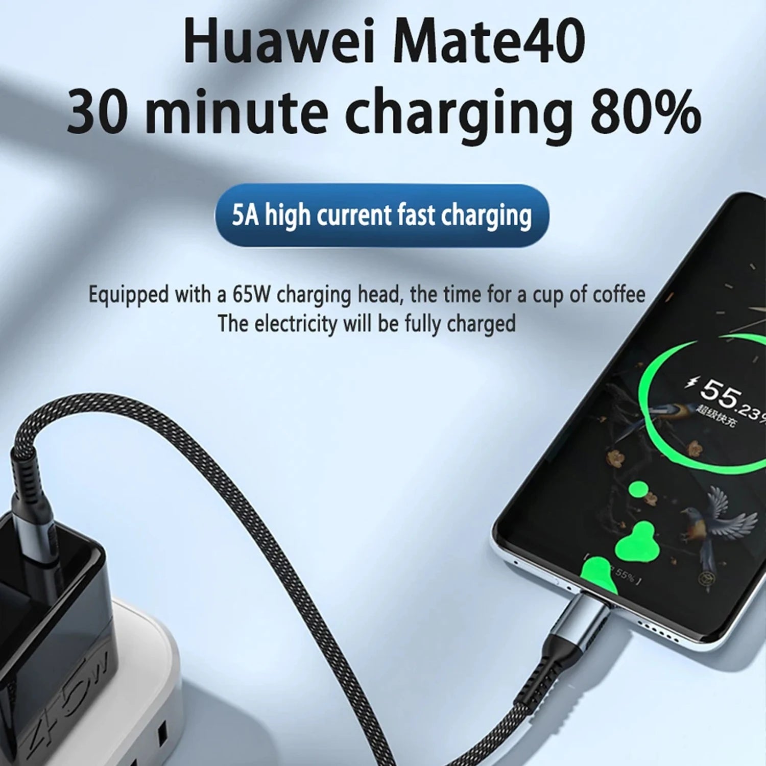 PD 240W Super Fast Charging Cable for Devices - Smarsty