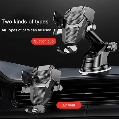 Universal Car Phone Holder With 360 Degree Pivot Mount - Smarsty