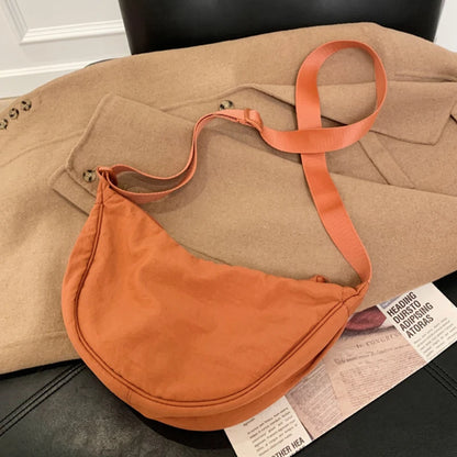 Casual Nylon Crossbody Bag for Women Large Capacity - Smarsty